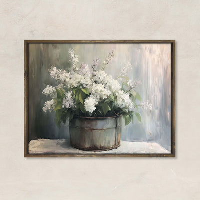 Lilacs and White Flowers