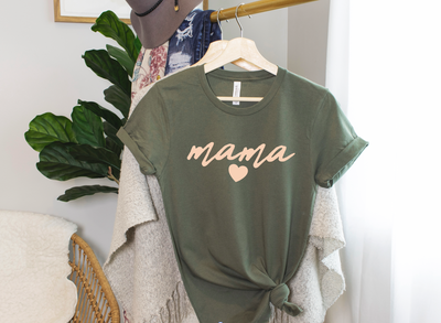 Mama Heart  T-Shirt