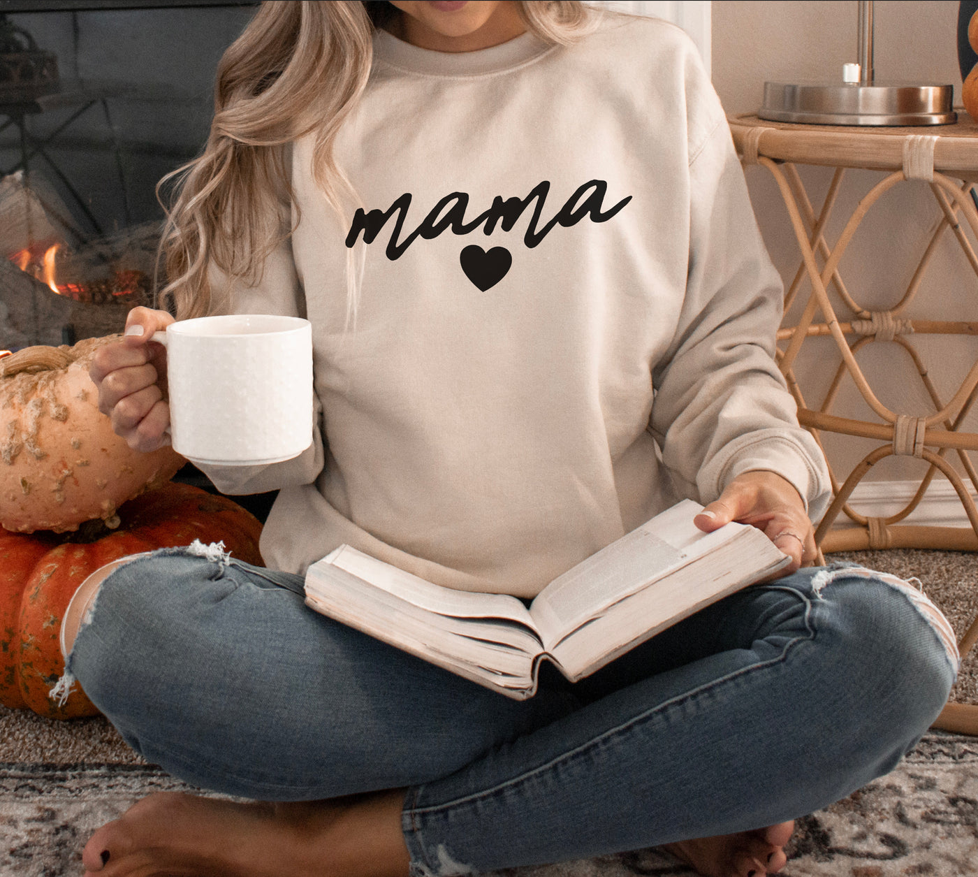 Mama Heart Sweatshirt