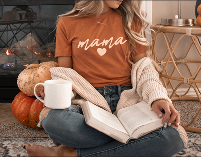 Mama Heart  T-Shirt