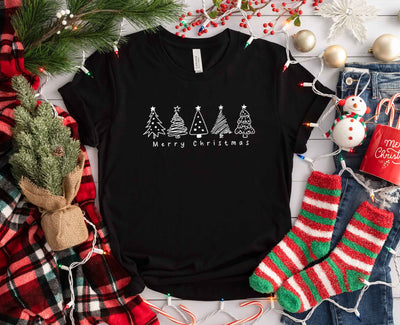 Merry Christmas Trees T-Shirt
