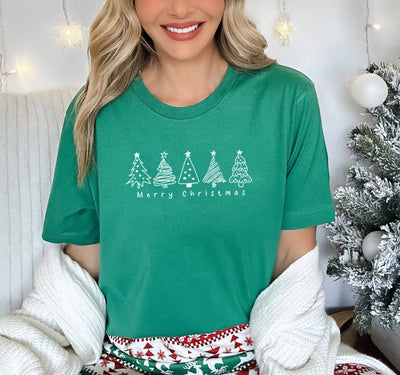 Merry Christmas Trees T-Shirt