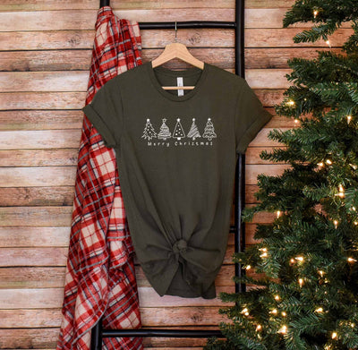 Merry Christmas Trees T-Shirt