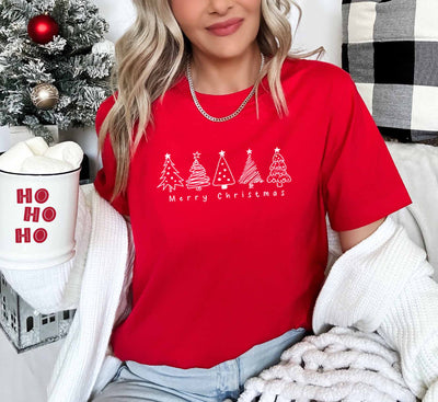 Merry Christmas Trees T-Shirt