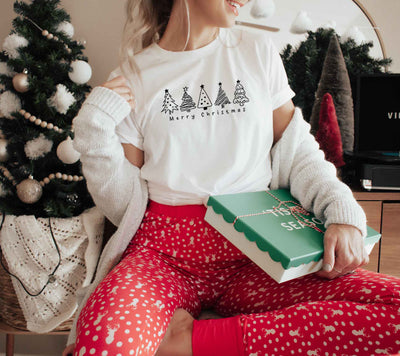 Merry Christmas Trees T-Shirt