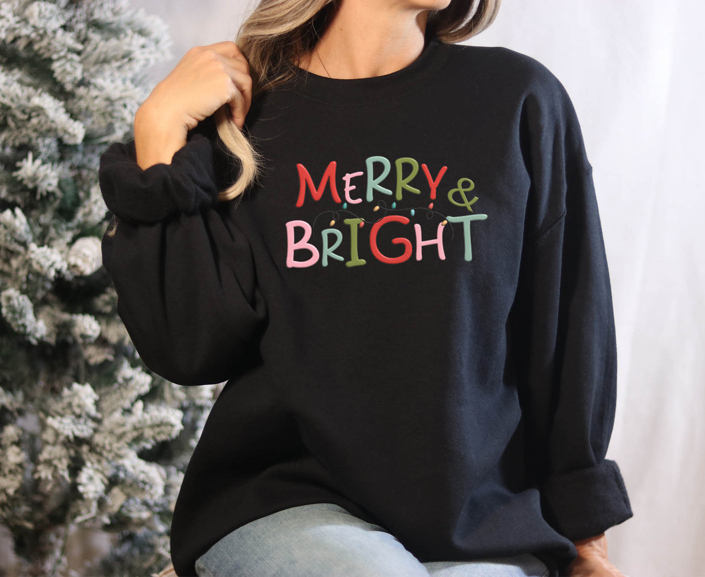 Merry & Bright Sweatshirt