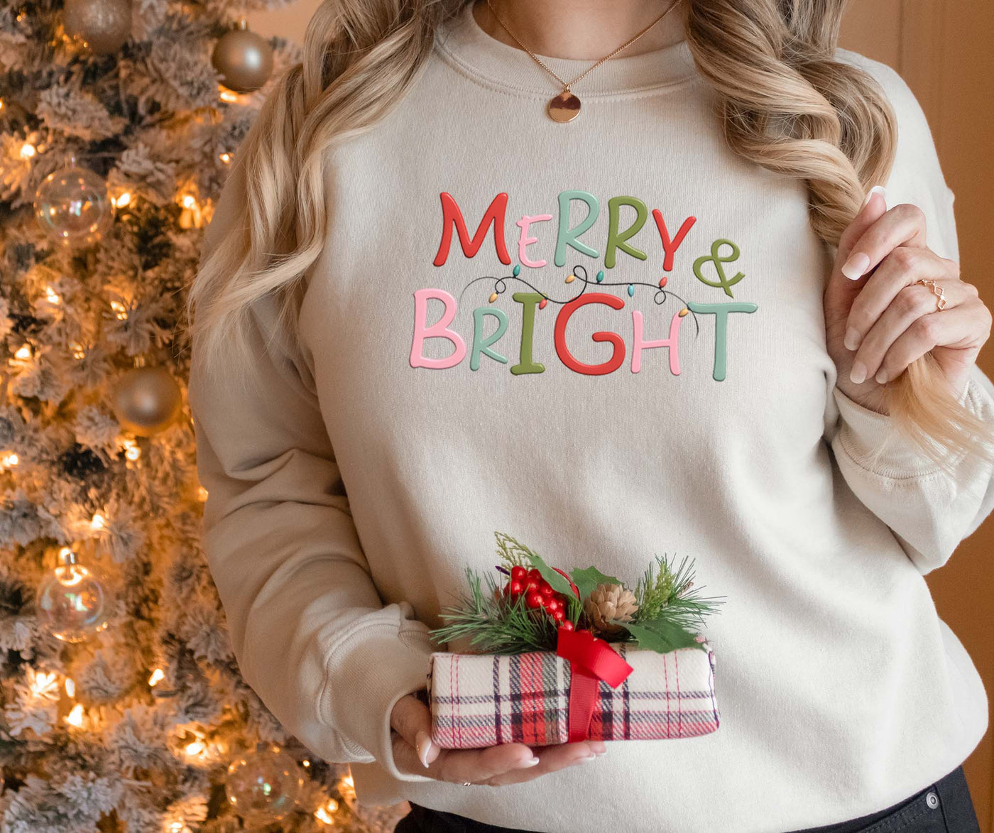 Merry & Bright Sweatshirt