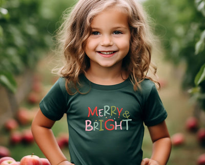 YOUTH/KIDS  Merry & Bright T-Shirt