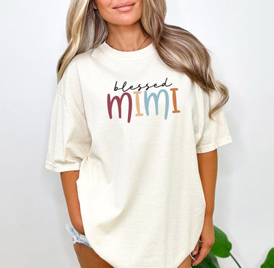 blessed MIMI, MEME, MAMA Tee