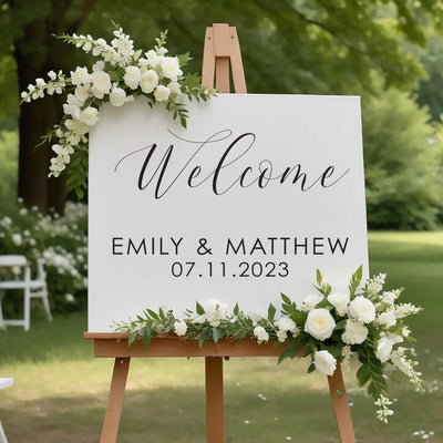 Welcome Wedding Sign