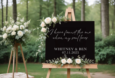 I have found the one Wedding Sign