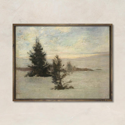 Moody Winter Trees