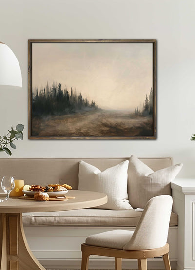 Muted Earth Tones Landscape