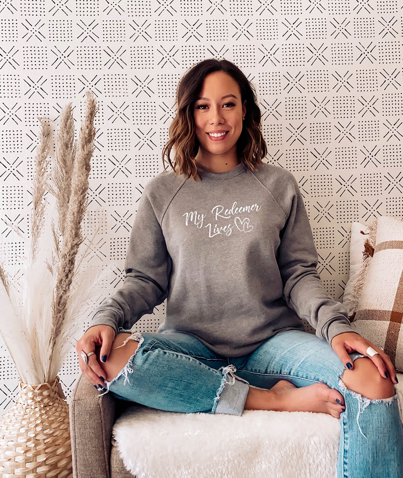 My Redeemer Lives Sweatshirt