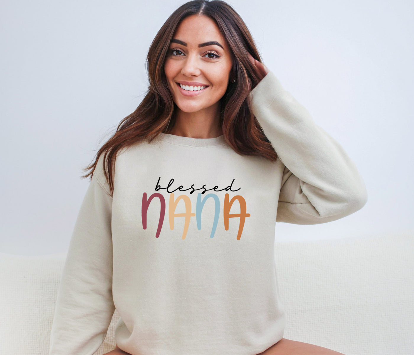 blessed MIMI, MEME, MAMA SWEATSHIRT