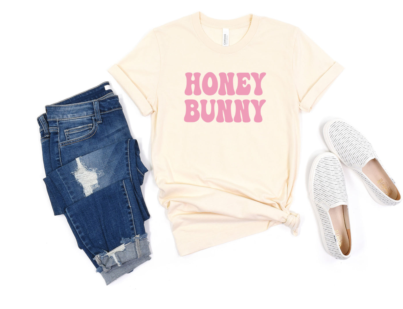 Honey Bunny Natural Tee