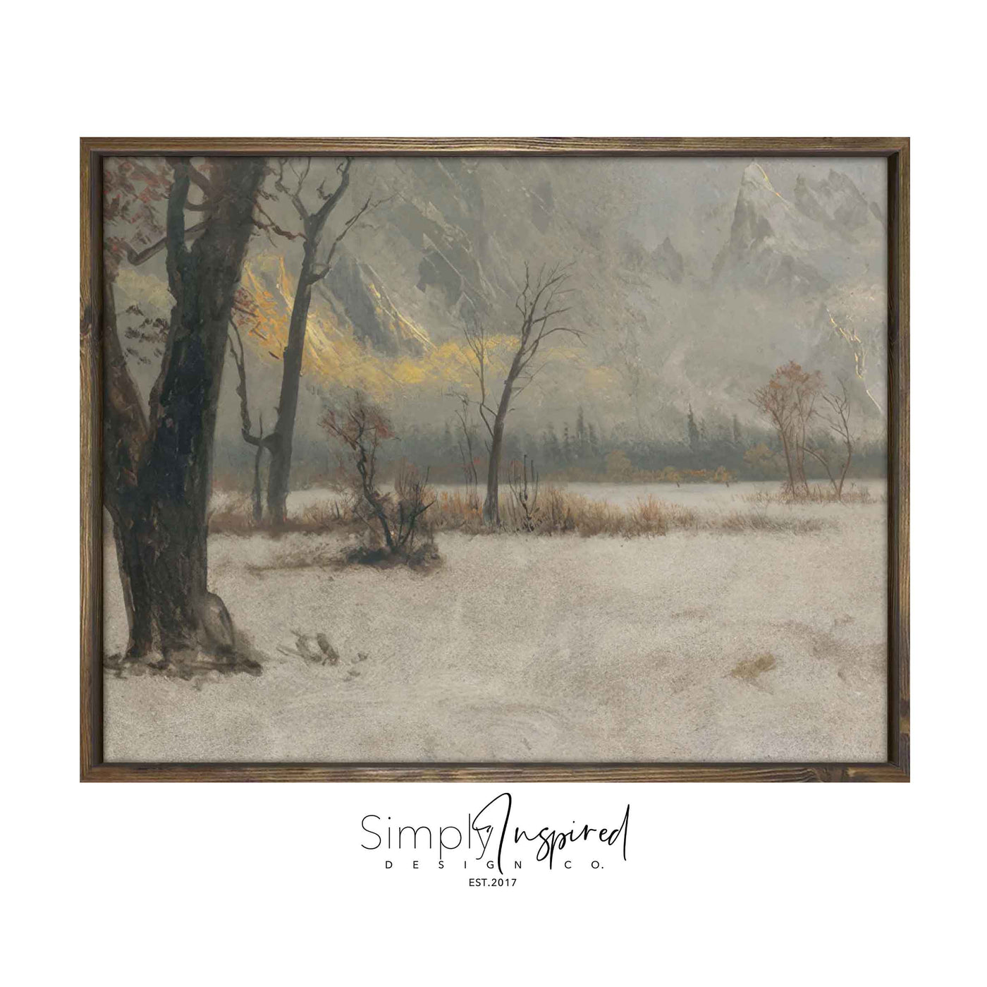 Neutral Winter Landscape