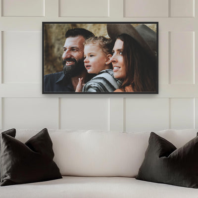 Framed Canvas Photo
