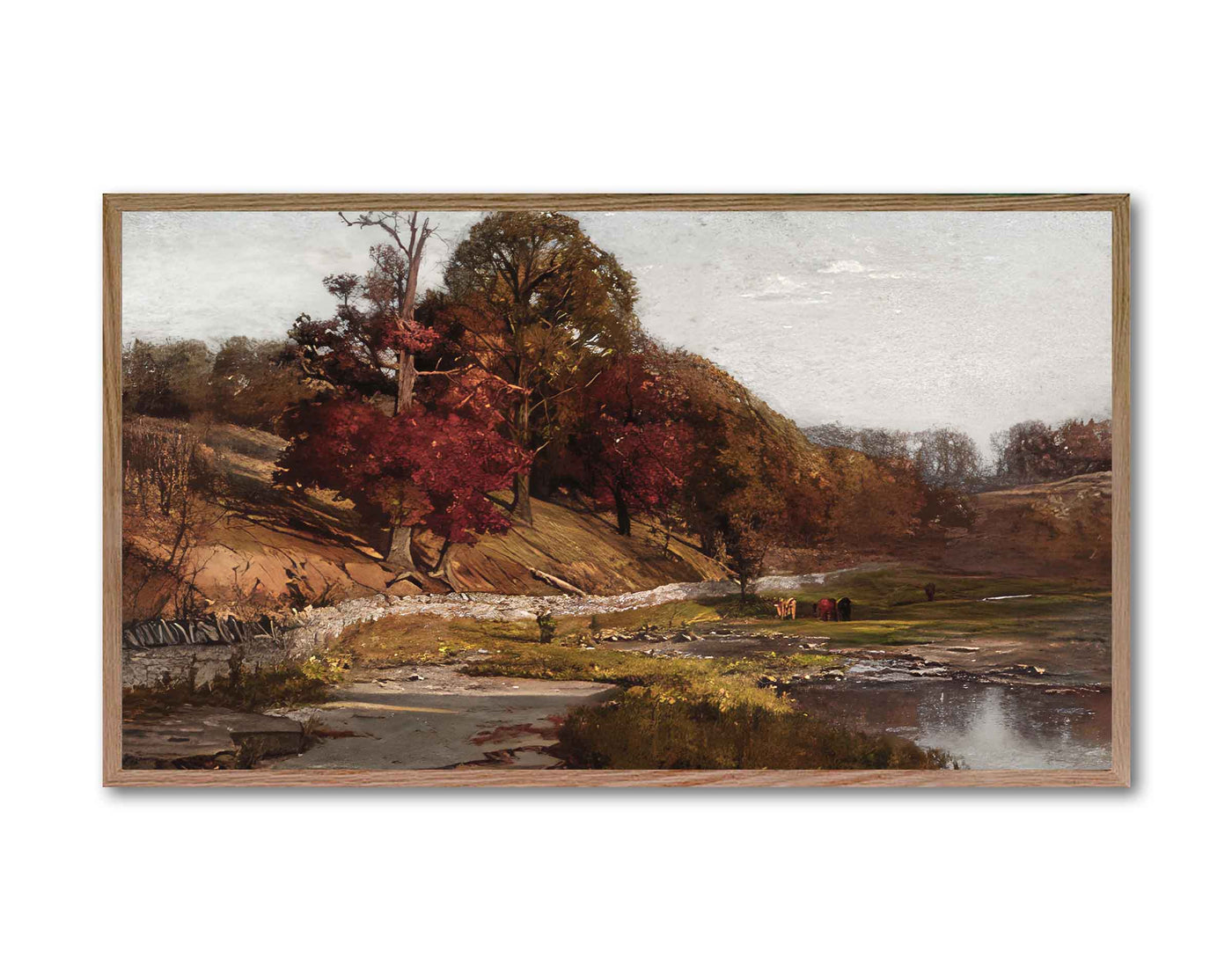 FRAME TV ART | Oaks in the Fall