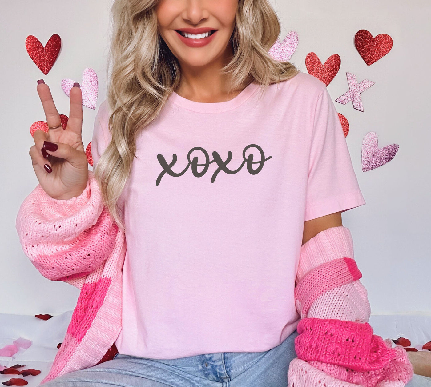 XOXO Script Tee