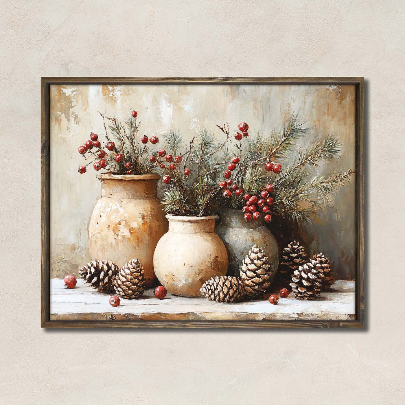 Pinecones & Berries