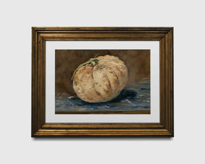 Pumpkin Painting Print