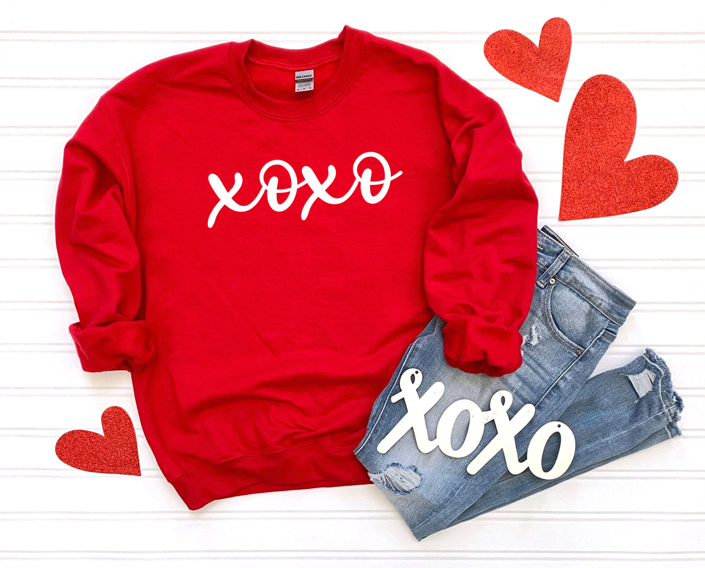 XOXO Script Sweatshirt