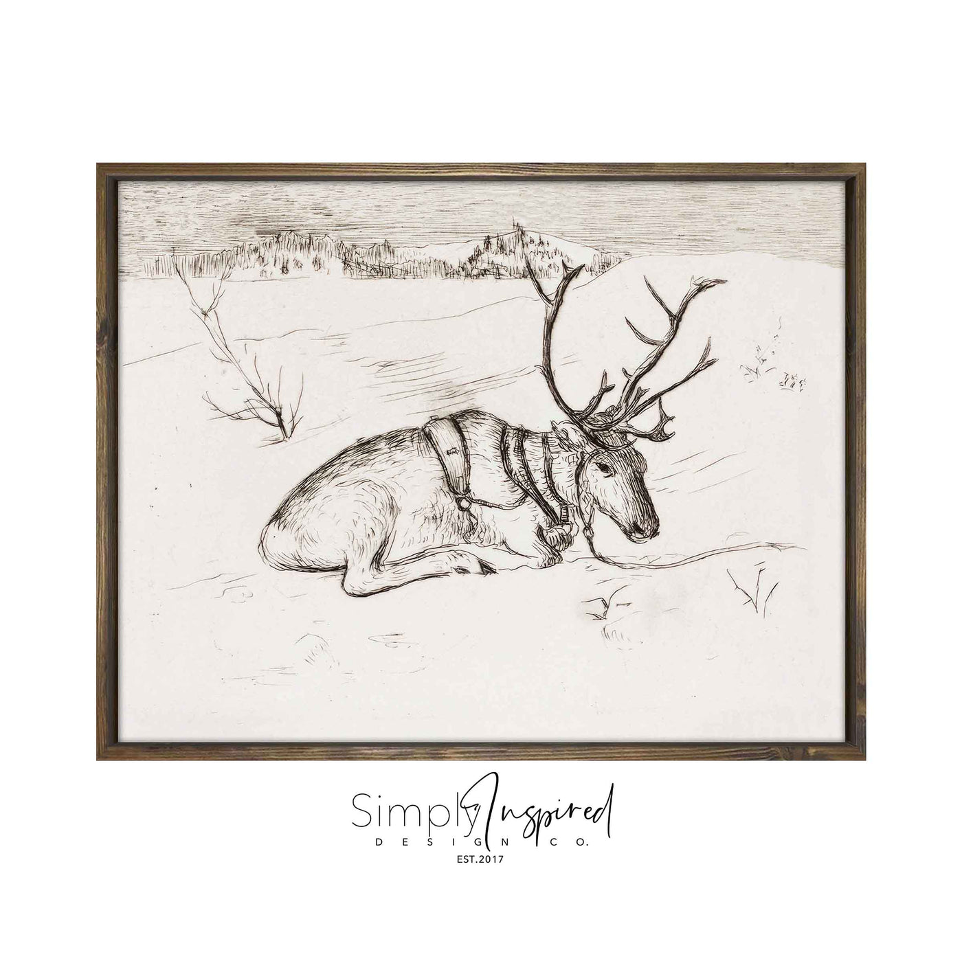 Resting Reindeer