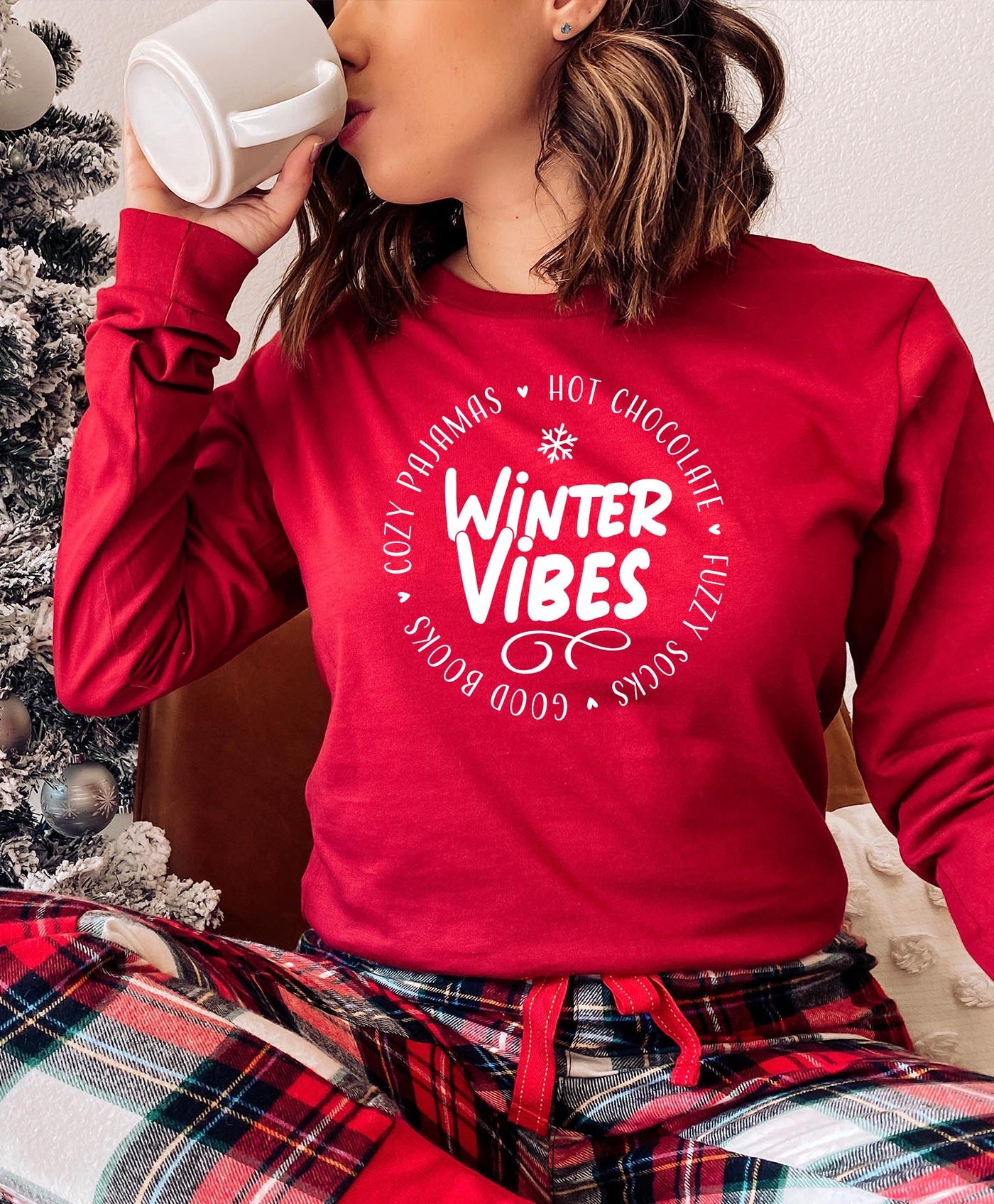 Winter Vibes Long Sleeve Tee