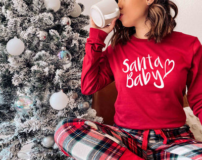 Santa Baby Long Sleeve Tee