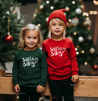 YOUTH/KIDS Santa Baby Sweatshirt