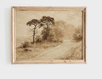 Sketch Landscape Print