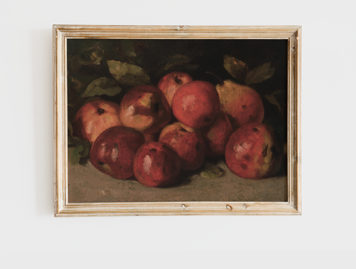 Apple Painting Print