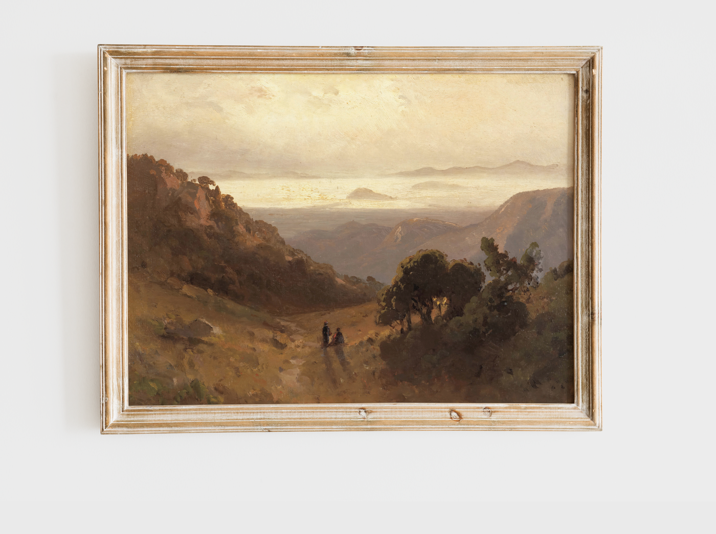 The Golden View Print