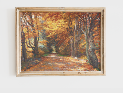 Autumn Path Print
