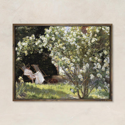 Seated in the Garden