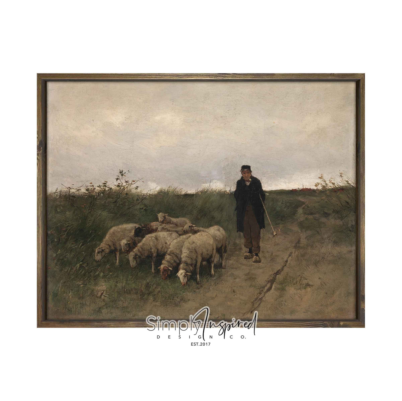 Shepherd and His Sheep
