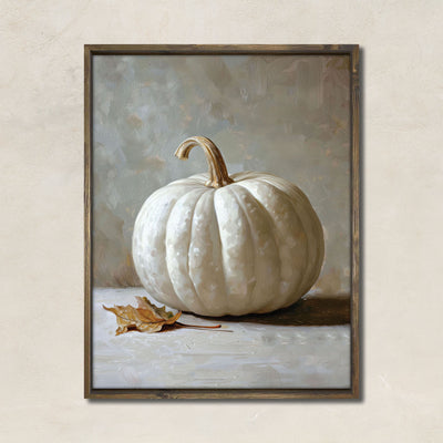 Simple White Pumpkin