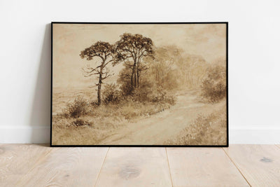 Sketch Landscape Print