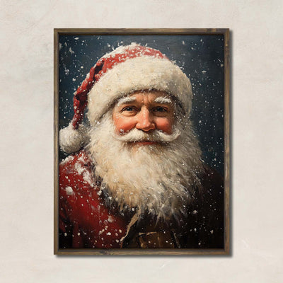 Snow Covered Santa