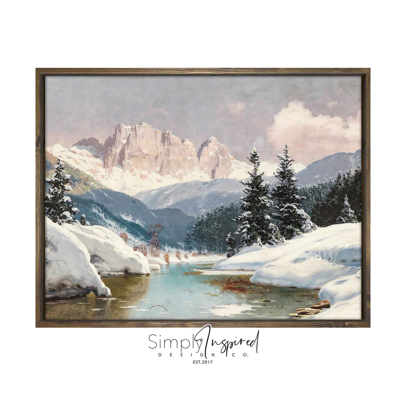 Snowscape Mountains