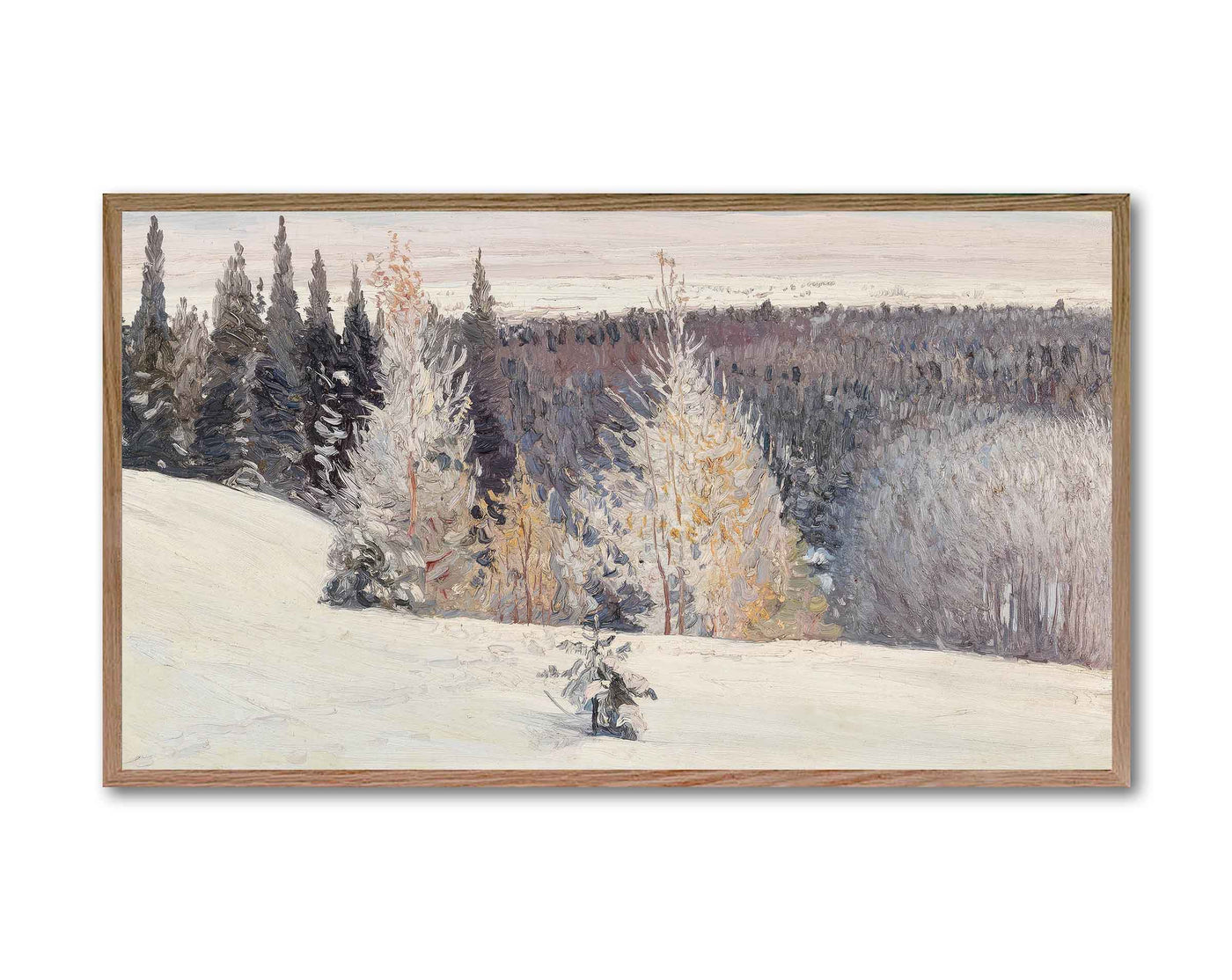 FRAME TV ART | Snowy Landscape