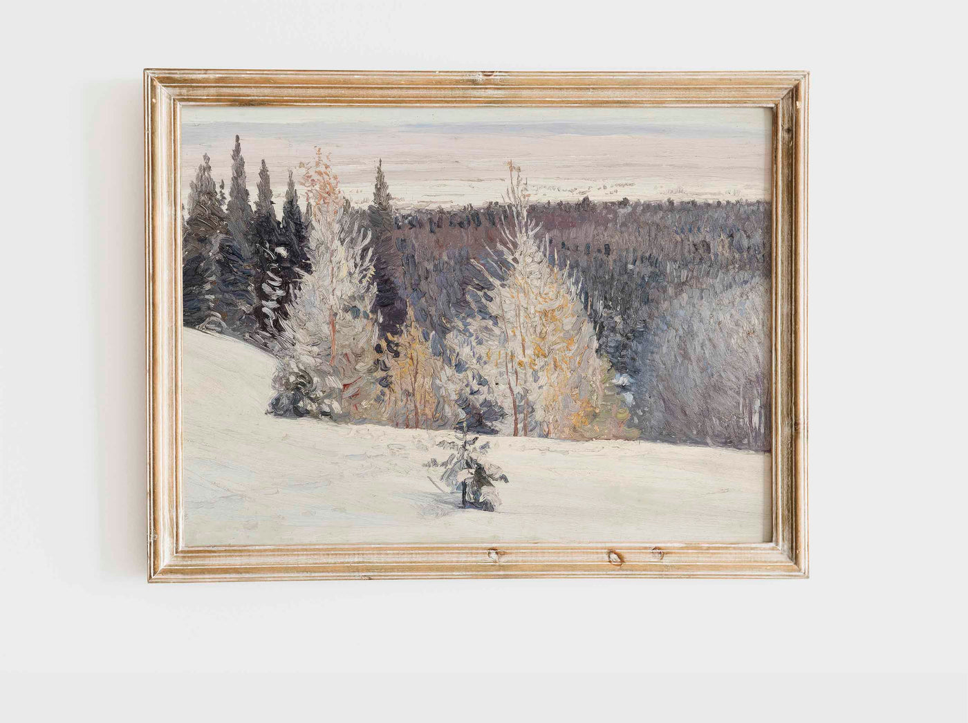 Snowy Landscape Print
