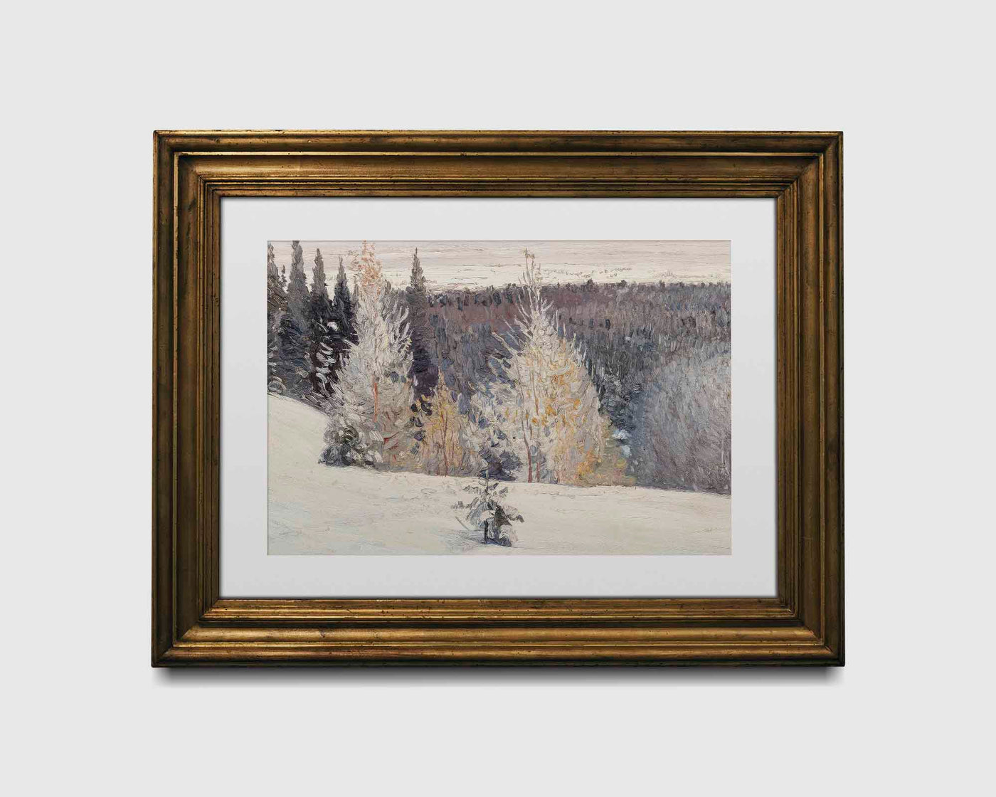 Snowy Landscape Print