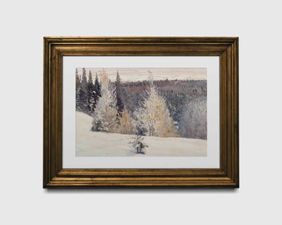 Snowy Landscape Print