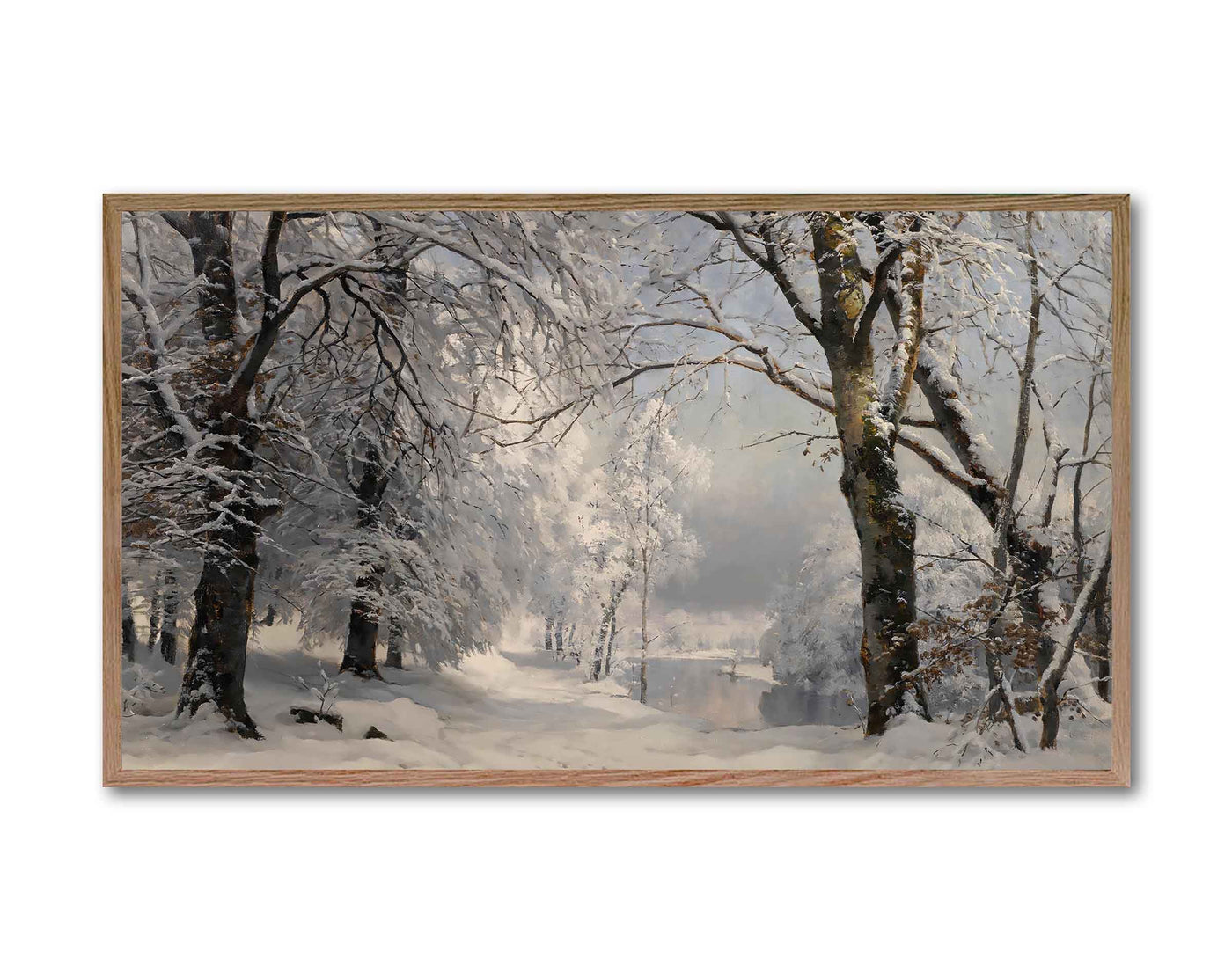 FRAME TV ART | Snowy Wonderland