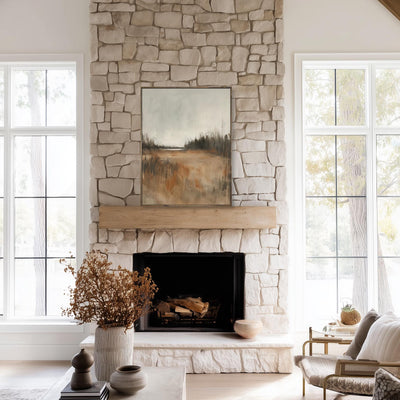 Inspirational Fall Art in Framed Canvas