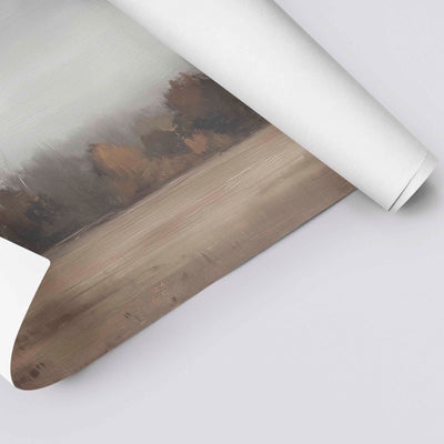 Moody Autumn Landscape Canvas Art - "Softly October"