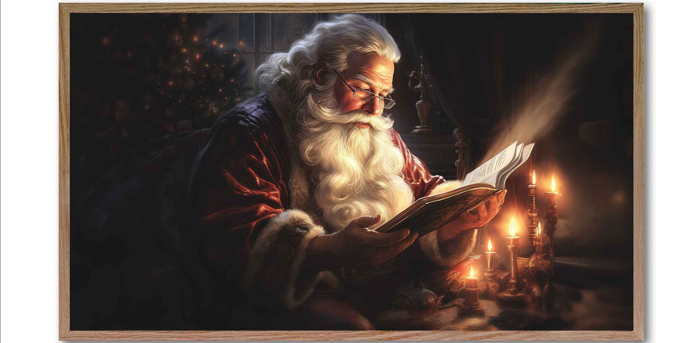 FRAME TV ART | St. Nick Reading