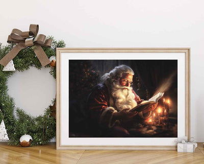 St. Nick Reading "santa" - DIGITAL